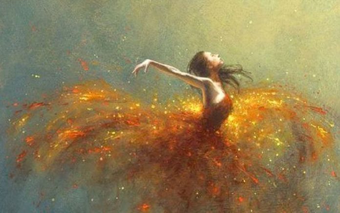 danseuse-entouree-de-lumiere