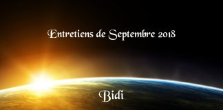 Entretiens de Septembre 2018 (#5) – BIDI