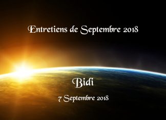 Entretiens de Septembre 2018 (#6) – BIDI