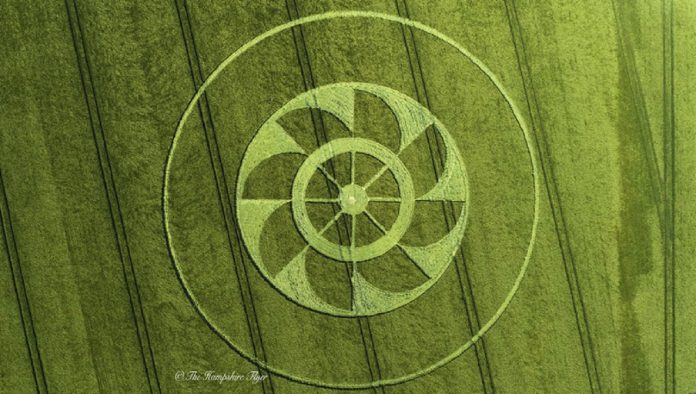 Crop circle de Belmore Lane