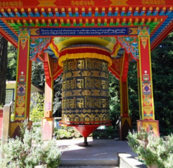 roue-moulin à prière