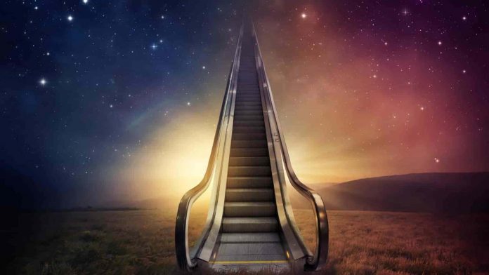 escalier - haute vibration