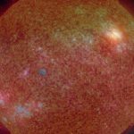 Transit de Mercure à travers le Soleil