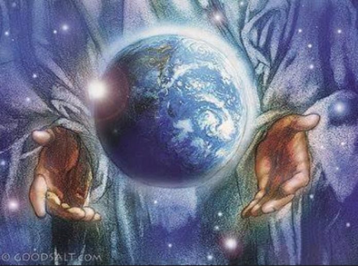 Étoile - terre- plan divin