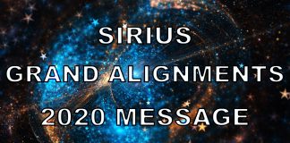 Message sur les grands alignements de 2020
