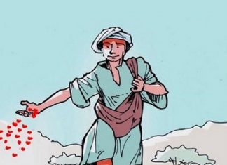 Vous êtes ici pour répandre l’amour, pour rayonner l’amour