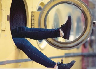 Vous êtes dans le tambour de la machine