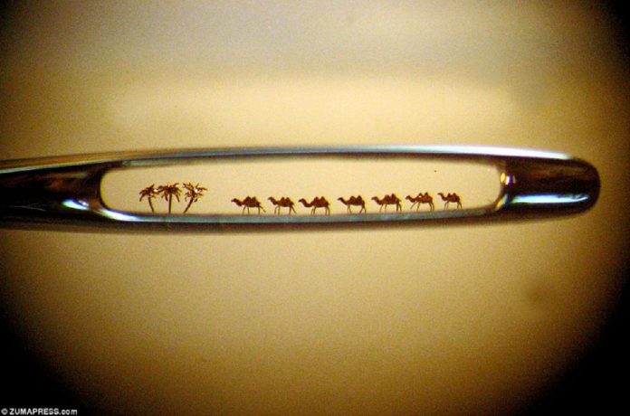 illusion- lumière- chas d'aiguille