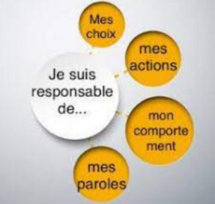 je suis responsable